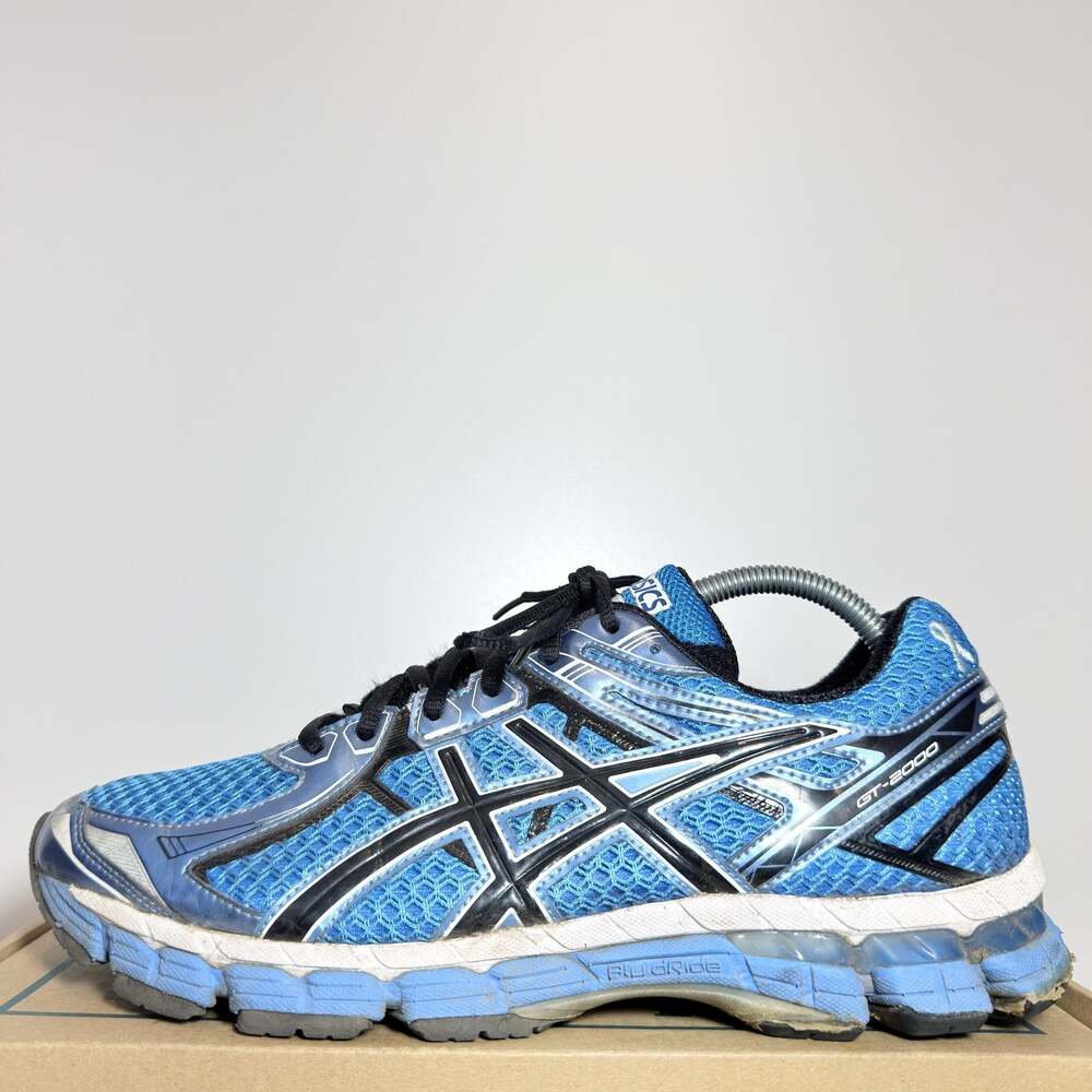 ASICS GT-2000 2 Blue Ribbon Men's 9.5 Stability Running Shoes Athletic Sneakers